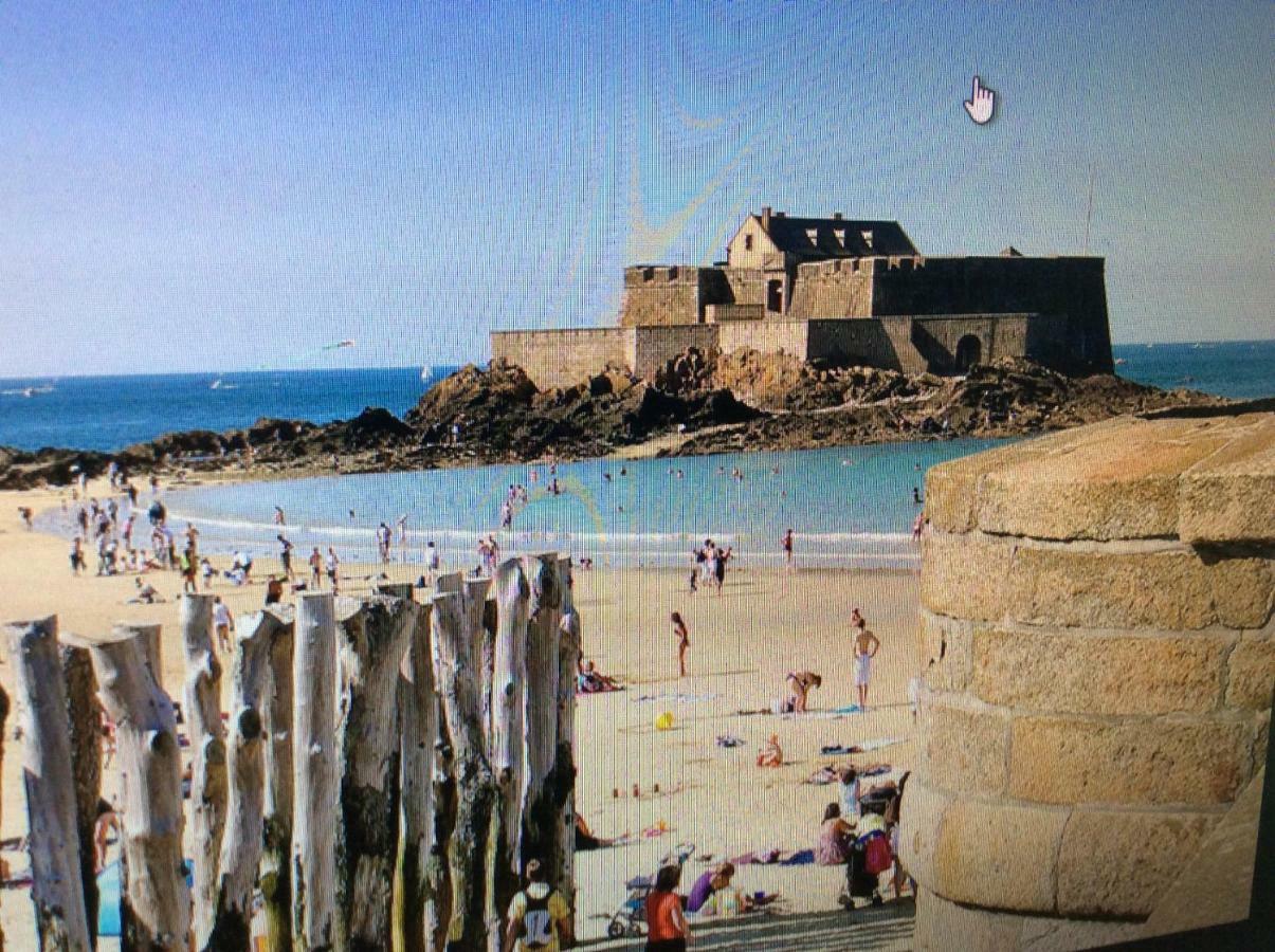 Le Sablon 50M Plage 2 Pers Possible 4 Saint-Malo Eksteriør bilde
